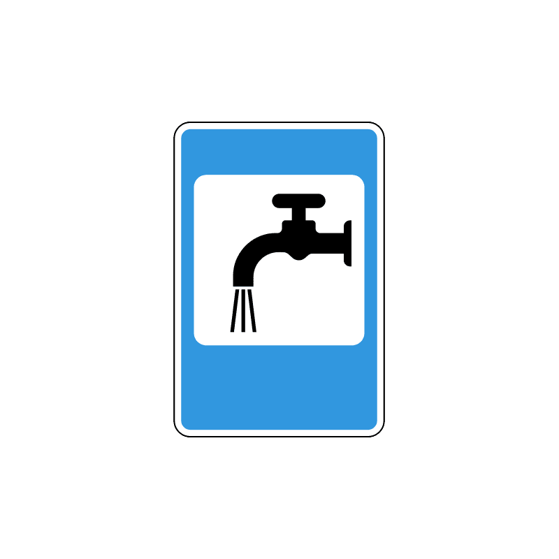 Знак семерки. Дорожный знак питьевая вода. Знаки сервиса питьевая вода. Знак 7.8 питьевая вода. Знак 8.7.
