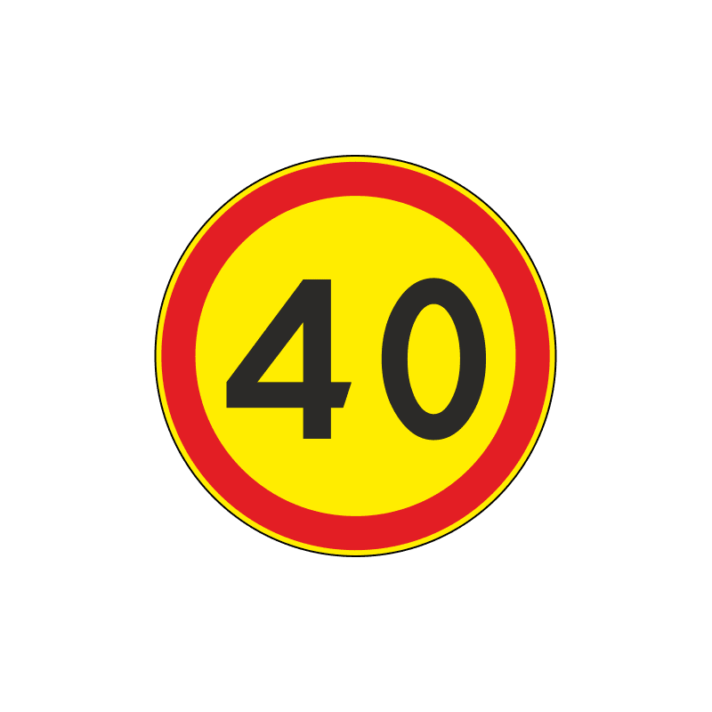 При каких случаях устанавливают знаки ограничения скорости. Знак дорожный 3.24 "ограничение максимальной скорости 50 км". Дорожный знак 3.24 ограничение максимальной скорости 20 км/ч. Знак 3.24 40 на желтом фоне. Дорожный знак 3.24 ограничение максимальной скорости 20 на желтом фоне.